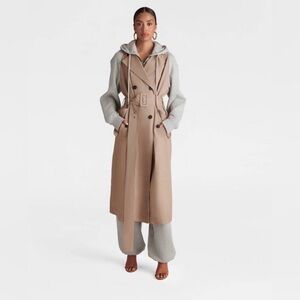 KBB by KAHLANA Women's 'The Sweatshirt Trench Coat